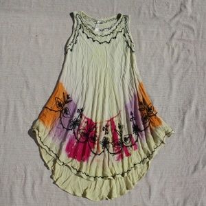 KIDS by EXIST - Cute Yellow Dress Swimsuit Coverup